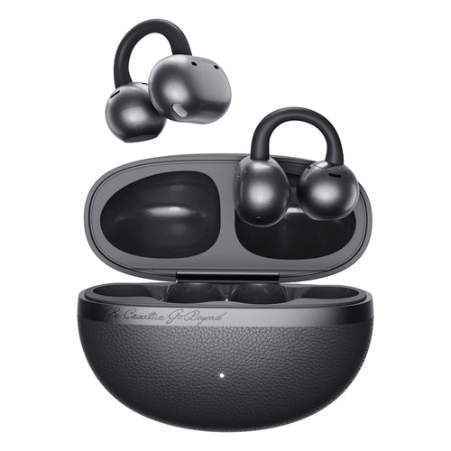 CT06 Clip-On-Ohrhörer, kabellose Open-Ear-Bluetooth-6.0-Kopfhörer mit 4 Mikrofonen, 35 Std. Akkulaufzeit, komfortabel beim Laufen