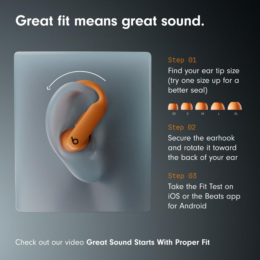 Beats Powerbeats Pro 2 - Wireless Noise Cancelling Workout Earbuds with Secure- Fit Earhooks