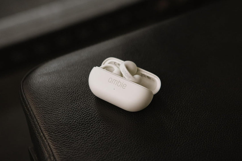 Sound earcuffs AM-TW02, Open Ear Wireless Earphones for Comfort, Bluetooth 5.3 Earbuds for Sports, Running, and Workouts | 6 hr Play Clip-on Ear Cuff