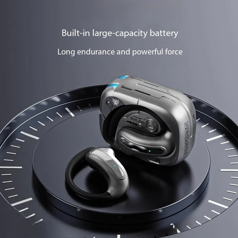 AI Translation Intelligent Open Earphone OWS Bluetooth 6.0 Ultra Long Battery Life ENC Noise Cancelling Sports Office Earphones